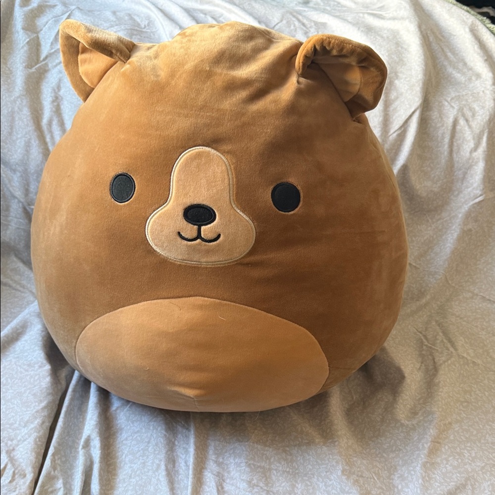 Cute Brown Bear “Baron” Squishmallow